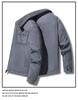 Men's High-Quality Suede Plush Jacket with Lambswool and Velvet: Warm, Thick Cotton Coat for Autumn and Winter