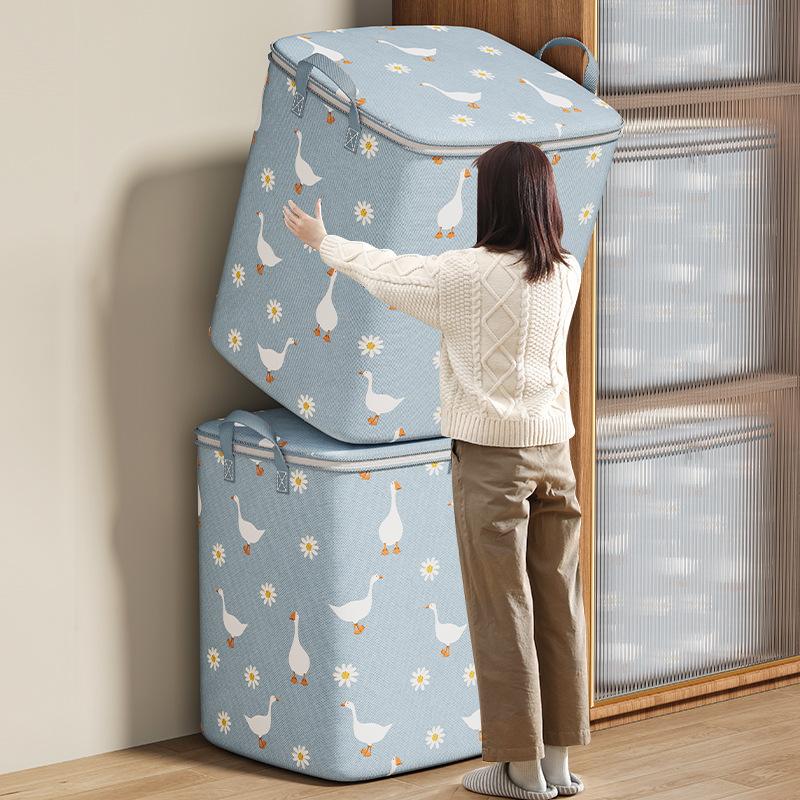 Large Capacity Clothes Storage Bags, Quilt Storage Bag, Moving Packing Bags for Travel, Home Bedroom Storage Organizer