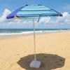 Striped Beach Umbrella Waterproof Sunshade Long-Lasting for Fishing