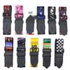 Ethnic Style Polyester Guitar Strap - Folk Classical Design, Widened Shoulder for Electric and Bass Guitars.