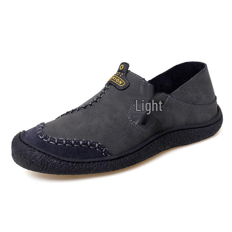 Men s Large Moccasins: New Casual British Slip-On Loafers 42