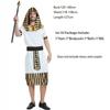 Deluxe Pharaoh Men Egyptian King Costume Desert Prince Queen Fancy Dress Cosplay