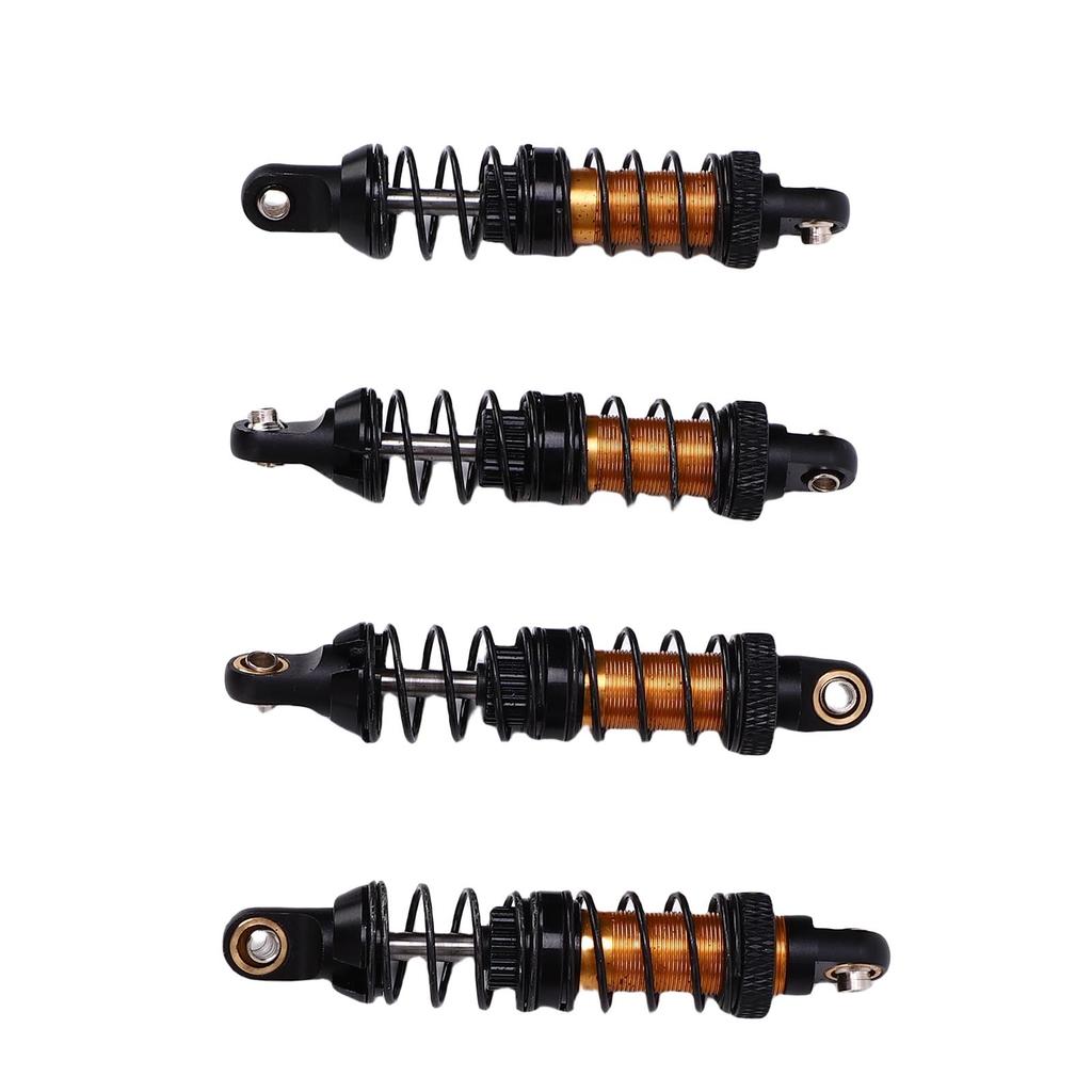 4PCS 70mm RC Set Double Stage Spring Alloy RC Shock Damper Absorber for 1/10 RC Cars