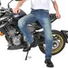 Motorrad-Fahrjeans Hose Weich elastisch Einsatz Gear Verschleißfest Feuerfest Kevlar Schutzschicht an Hüften und Knien
