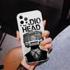 Bnad R-Radiohead Fodral För iPhone 17 Air 16 Pro Max 16E 15 + 14 Plus 11 12 13 Mini 7 8 SE Gåva Print Cover Fundas