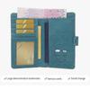 Passport Cover PU Passport Bag Card Holder Passport Clip Portable Storage Bag  Men