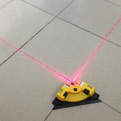 Right Angle 90 Degree Vertical Horizontal Laser Line Projection Square Level