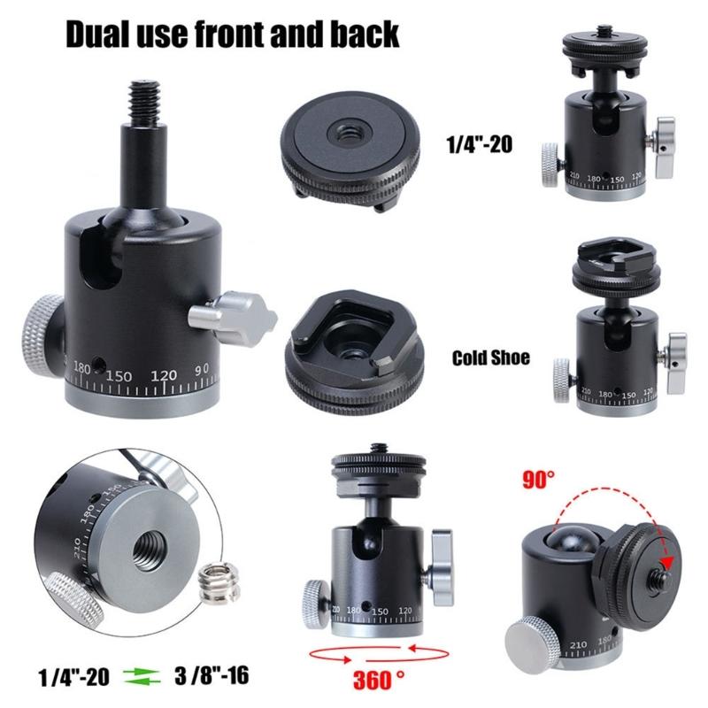 Tischstativ für Kamera und Telefon Handyhalterung Action-Kamera-Adapter Stabiler Griff Tragbares Tischstativ Desktop-Halterung