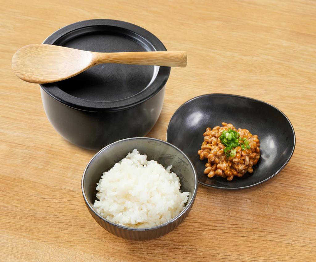 Ishigaki Delish Life Ceramic Rice Container, 1.5-cup Capacity, Microwave-safe, Ceramic, for Storing and Reheating Food, Product Code: 4588