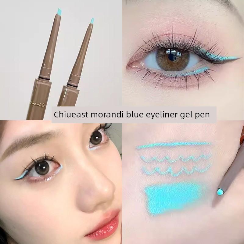 Rose Pink Eyeliner Gel Pen for Music Festivals, Sweet and Cool Fan Makeup, Dopamine Pink Eyeliner, Waterproof, Long-Lasting, Easy to Apply