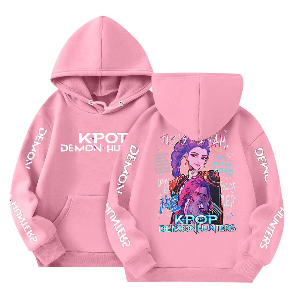 Dětská móda Lehký pulovr s dlouhým rukávem s kapsami Potisk Mikina s kapucí