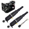 AP02 Pair Rear Air Suspension Shocks + Air Compressor for Chevy Tahoe Suburban 1500 GMC Yukon Cadillac SUV 2000-2014 25979391