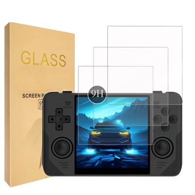 Game Console Protective Film for Powkiddy RGB30 Bubble Free Handheld Game Machine Tempered Glass Screen Cover 9H Film