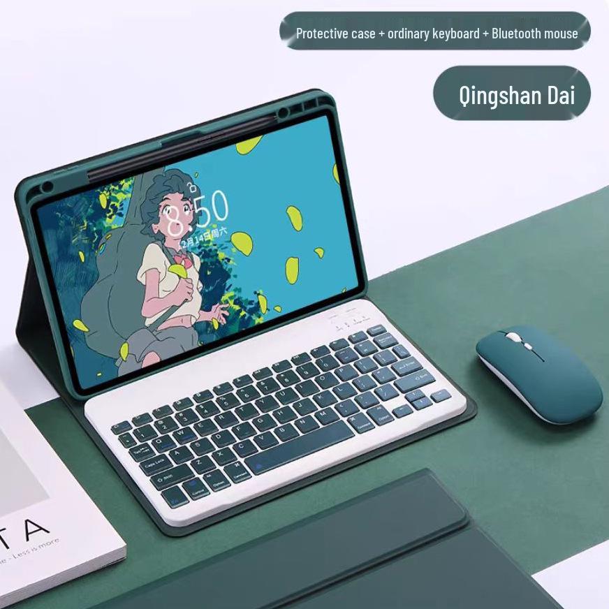 Redmi Pad Pro 12.1 Wireless Bluetooth Keyboard Protective Case with Spanish Language Support