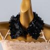 Lace Flower Detachable Collar With Beadwork Sequined Elegant Faux Collar Neck Accessory For Women Girl Daily Outfit