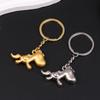 2026 Zodiac Year Of The Horse Metal Keychain Backpack Lucky Horse Pendant Keyring Badge Key Chain Gift