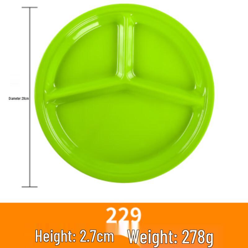 

Melamine Divided Meal Tray