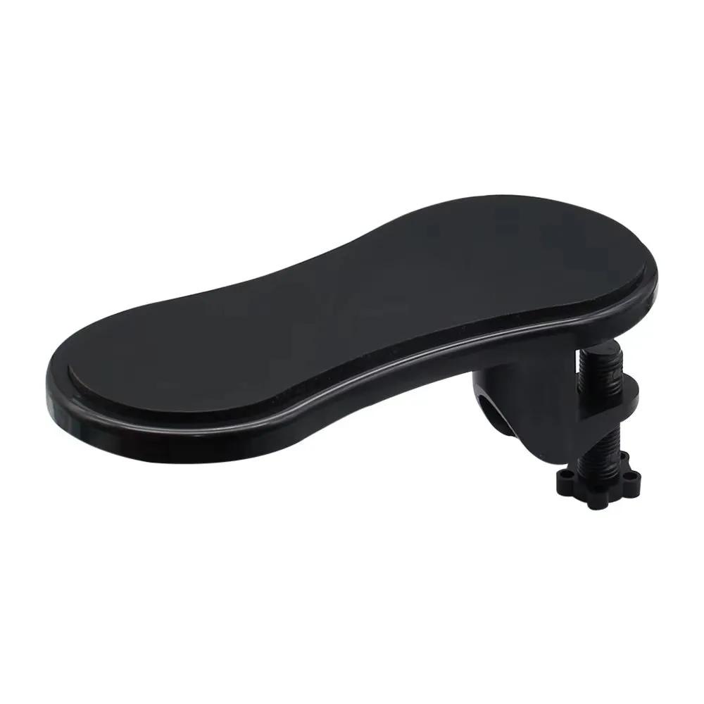 

Attachable Desk Armrest Pad Adjustable Rotatable Mouse Pads Arm Wrist Rests Portable Computer Table Arm Support Office Accessory чёрный