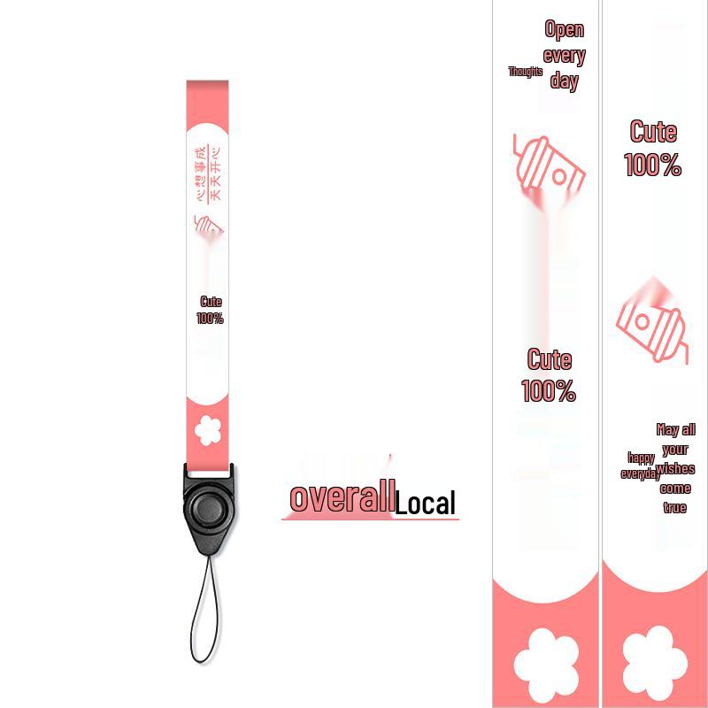 Lanyard Nero Multifunzionale Personalizzato Creativo con Porta Badge Separato per Badge Identificativi dei Dipendenti.