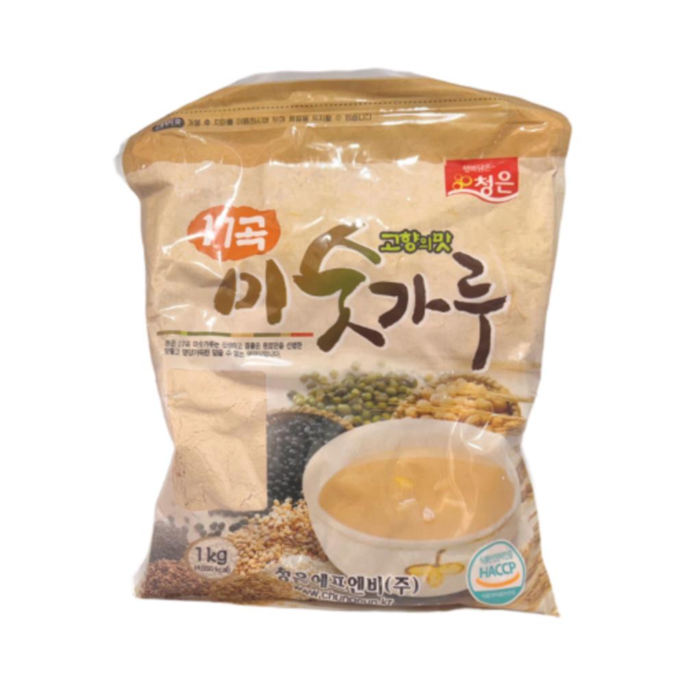 Cheongeun 17-Grain Misugaru 1kg 5 pcs Ingredients: may be subject to change at the manufacturer’s discretion. For the most | 1kg 5 pcs