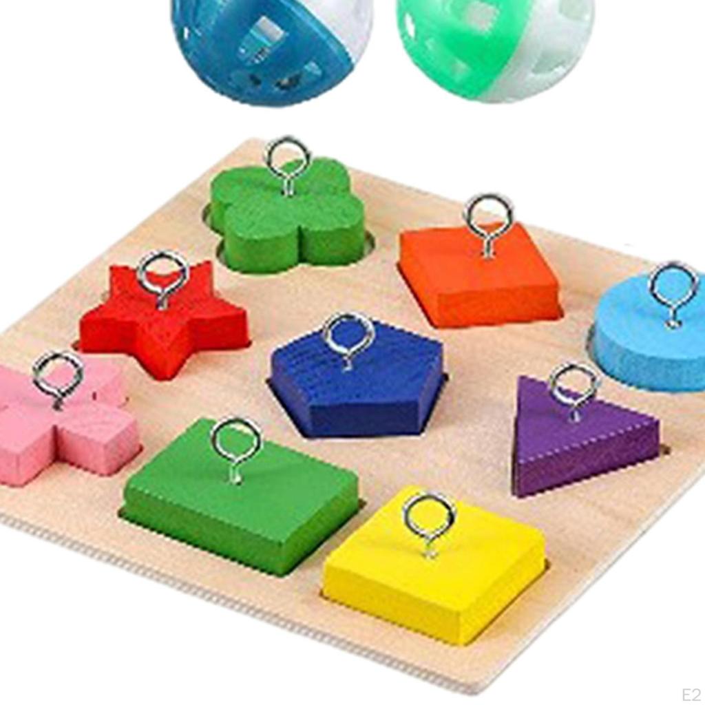 Toys, 9Packs Parrot Chewing Hanging Toys Bird Climbing for Parakeet, Conures, Cockatiel, , Finch,