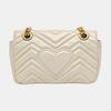 [Pre-Owned] Gucci GG Marmont Matelassé Mini Bag 'White' - Good #1IOZCGA