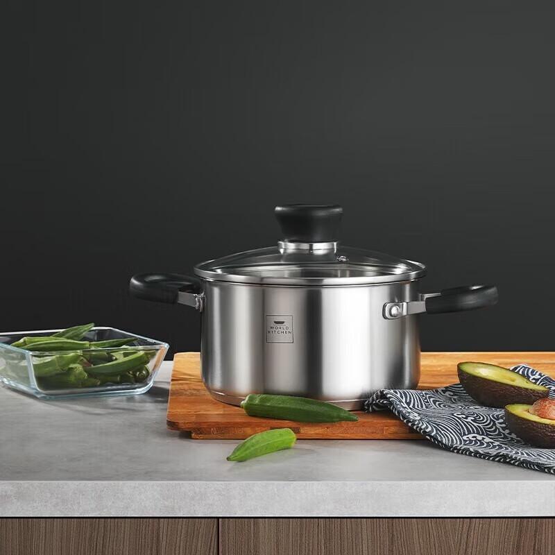 

Corning VISIONS 20cm 316 Stainless Steel Induction Soup Pot