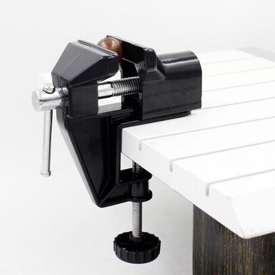 360 Degree Rotation Mini Table Clamp Portable Work Bench Vise Small Vice Holder For Sanding Grinding Detailing Drilling Jewelry