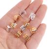 50Pcs Adjustable Hair Braids Dreadlock Beads Cuffs Rings Hair Tools Accessories