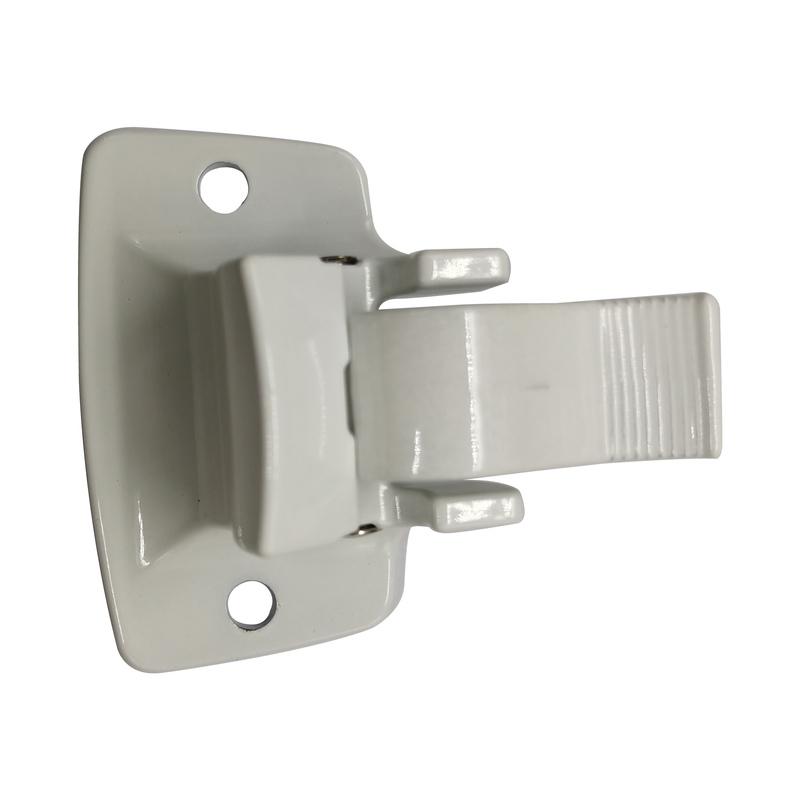Bottom Wall Mounting Bracket Polar White Replaces Dometic 3314067.004B on A&E 8273000.401B 8273000.402B Awning Arm Hardware
