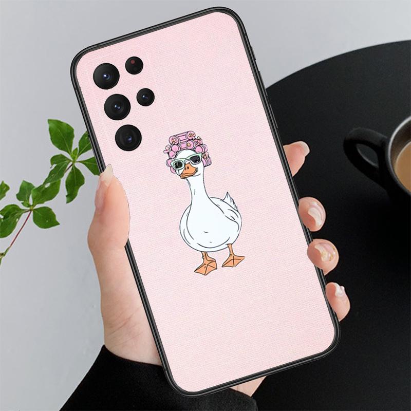 Phone Case For Samsung A17 A55 A16 A56 A35 A15 A53 A54 A33 A34 A25 A05S A52 A52S A07 A26 A06 Goose Game Duck