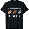 Vintage Lustiger Spruch Ich bin komplett zugepflastert Damen T-Shirt Streetwear Harajuku Tee Damen Lässig Kurzarm Sommerkleidung