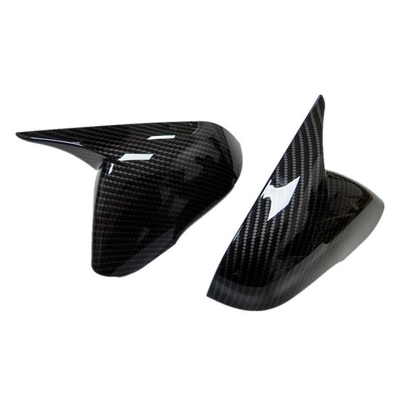 Car Decoration Door Mirror Cover For Hyundai Sonata 2015- Carbon Fiber Glossy Black Car Rearview Accessories Styling