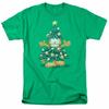 26 Garfield Tree T Shirt Mens Licensed Christmas Jim Davis Comics Tee Kelly Green Unisex T-Shirt