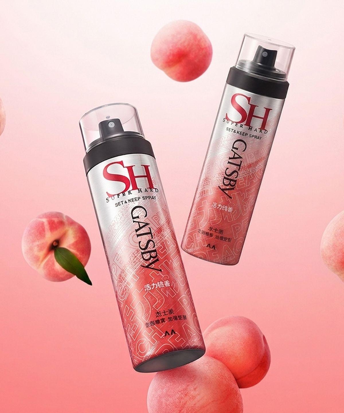 Set & Keep Spray Super Hard Peach 263ml x 2