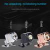 1x Car External LED Reversing Lamp 6500K Mini Auxiliary Reverse Light High Power Backup Camera Illumination System Accessories