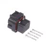 26 Holes 3 Slots Wire Harness Plug With Terminals Kit Automotive Connector Auto Oil Gas Connector Male Female Terminal Housing
