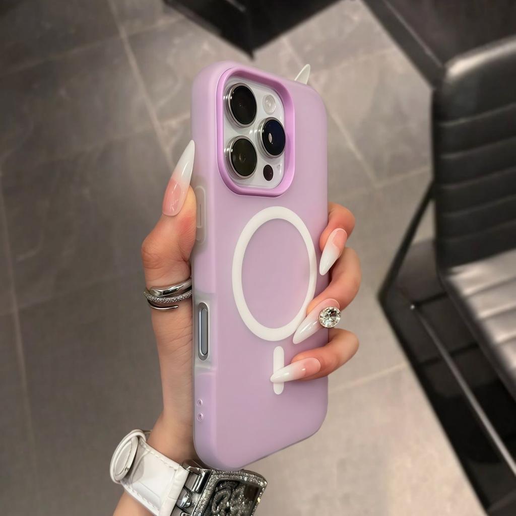 Luxury Candy Color Magsafe Case for iPhone 17 Air 16 15 14 Plus 13 12 Pro Max 11 Magnetic Clear Matte Soft Wireless Charge Cover