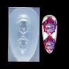 Silicone Nail Art Molds Flower Animal Cloud  Antler Pattern 3d Nail Carving Mold Silicone Nail Carving Mold Enduring