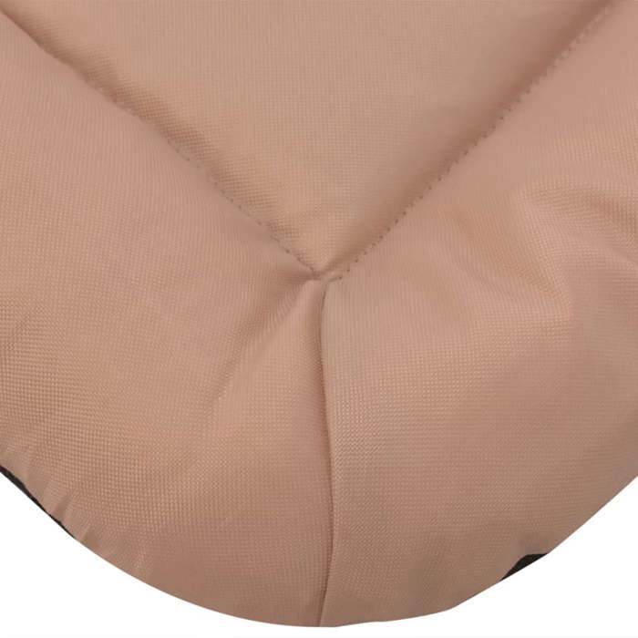 VidaXL Matelas Lit Panier pour Chiens Animaux de Compagnie Taille M Beige 170467