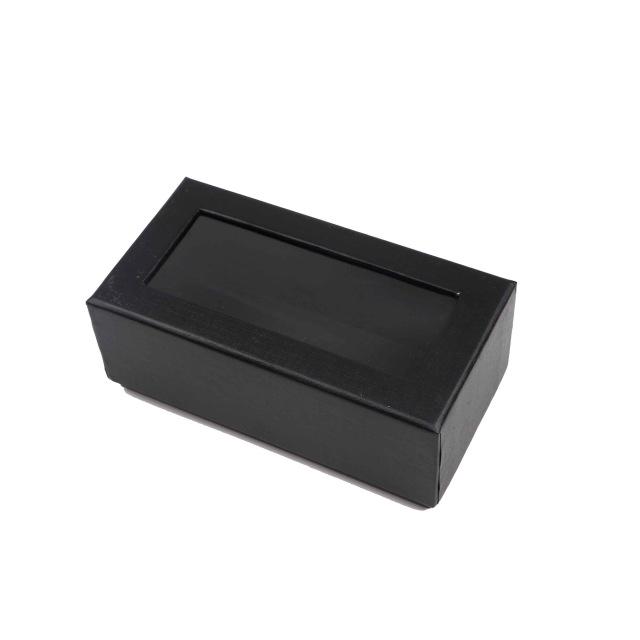 Klassische Papierboxen Fliege Taschentuch Geschenkbox Echtes Papier Vintage Hosenträger Set Box für Krawatten