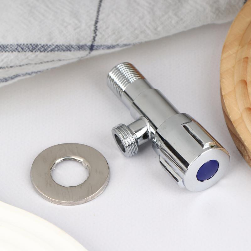 Stainless Steel Bathroom Quick Opening Triangle Valve Accessories 2 Way Angle Valve Bath Bidet Sprayer Toilet Shower Head Parts