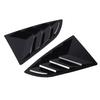 Pair of Rear Window Shutter Cover Left Right Stylish Look Weatherproof Proper Fit for BRZ 2021 To 2024 Glossy Black