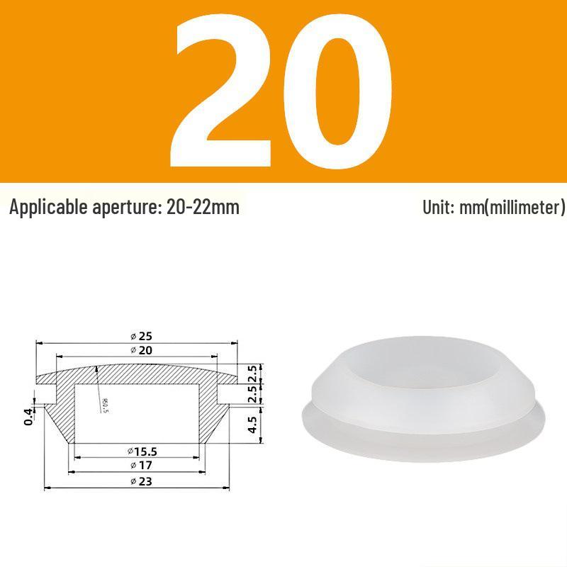 High-Temp Resistant Silicone Rubber Stopper with Card Slot Sealing Cap