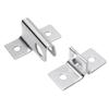 10pcs Thicken Locker Padlock Hasp Wardrobe Security Door Gate Bolt Latches Lock Bracket Hasp Furniture Door Bolts