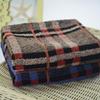 Gaoyang Dark Color Large Check Absorbent Face Towel - Thick, Universal, Skin-Friendly for Adults
