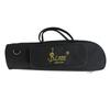 600D Waterproof Trumpet Gig Bag with Oxford Cloth, Adjustable Single Shoulder Strap, and 5mm Cotton Padded Pocket