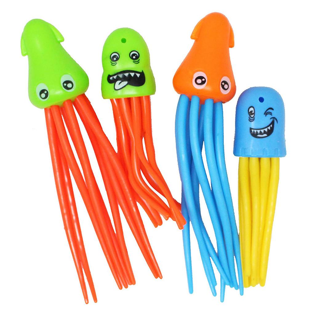 Colorful Kids Diving Toy Set With Water Rings Torpedo Pool Fun For Ages 3 To 6 Years