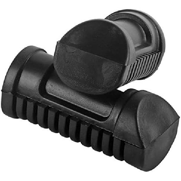 KIMISS Motorcycle Front Footpegs Plate Footrest Rubber Pad Grip Cover for Honda 125cc CG 125 + Footrest Rubber Grip Footrest Rubber Pad Foot Peg