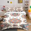 Mandala Floral Pattern Bedding Set Bedding set (1 duvet cover, 2 pillowcases, duvet not included)